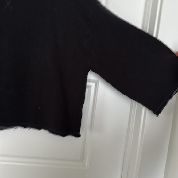 Workhall short sleeve crop sweater - Picture 2 of 3